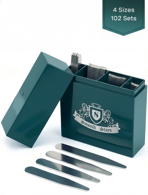 Wholesale metal collar stays in 4 Sizes